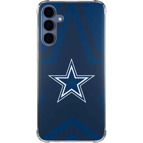 NFL Dallas Cowboys Double Vision Galaxy A35 5G Clear Case